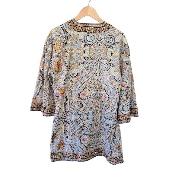 CLEOBELLA Evereve Kaleidoscope Wrap Kimono Top Size XS/S Beachy Boho - Picture 9 of 11